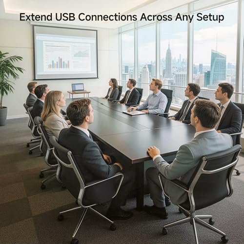 Cable Matters Active USB Extension Cable 32.8 ft / 10m (Active USB Extender Cable) for Webcam, Oculus Sensor, HTC Vive Link Box, Xbox Kinect, PlayStation Camera and More - size: 32.8 ft
