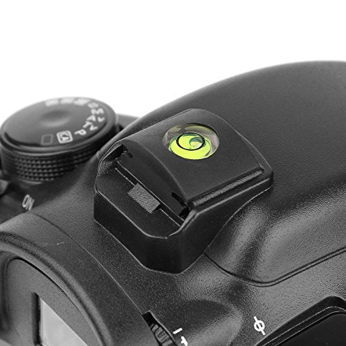Hot Shoe Level, 4Pack ChromLives Shoe Bubble Level Camera Hot Shoe Cover 2 Axis Bubble Spirit Level Compatible with DSLR Film Camera Canon Nikon Olympus,Combo Pack - 2 Axis and 1 Axis