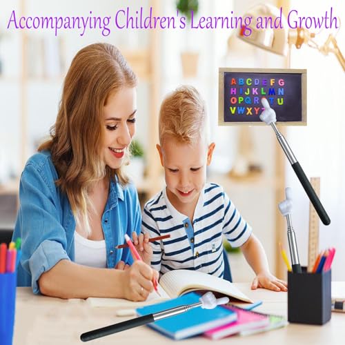 Extendable Teacher Pointer - Versatile, Adjustable, Ergonomic Teaching Aid & Presentation Tool for Classroom & Meetings（2 Color） - color: 2 Color