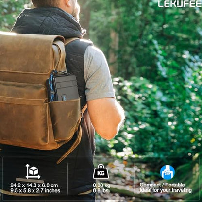 Lekufee Travel Waterproof Hard Case for Insta360 GO 3S / 3, Action Camera, Vlogging Camera and Accessories(Case Only)