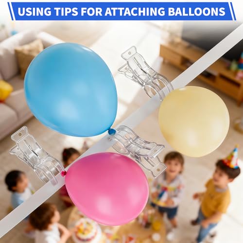 15 Pack Balloon Arch Clips, Large Clear Spring Clamps for Backdrop, 3.5'' Plastic Clips Supplies for Birthday Decoration Accessories Beach Towels Crafts Swimming Pool Photography Studios