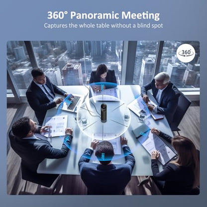 NexiGo Meeting 360 Ultra (Gen 3), Enhanced All-in-One Conference Camera System, Multi-Camera Setup, 8K Capture, AI-Powered Framing and Auto Tracking, for Medium to Large Meeting Rooms - style: Meeting 360 Ultra