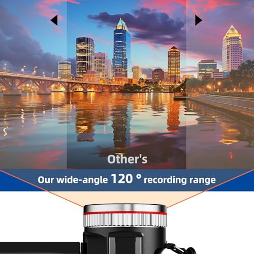 Video Camera Camcorder for YouTube 4K 48MP Dual Lens with Wireless Mic | Video Camera Camcorder for YouTube4K 48MP Dual Lens with Wireless Mic