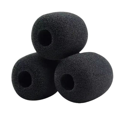 3 Pack Headset Microphone Pop Filter Cover Replacement for Razer BlackShark V2 / V2 Pro / V2 X / V2 SEGaming Headset Microphone Windscreen Mic Foam Cover