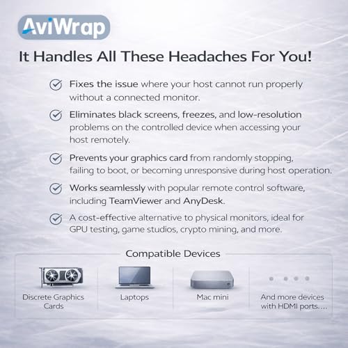 HDMI Dummy Plug 4K@60Hz,HDMI EDID Virtual Display Adapter,Headless Display for Sports Bar Multi-Screen Match Broadcast & OBS Live Streaming,Remote Desktop & Gaming,Supports 2K 1080P@60Hz - color: 4K 60Hz HDR/hdmi2.0