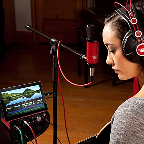 weishan Type C to USB Cable Compatible with Focusrite Scarlett Solo(3rd Gen), Scarlett 2i2(3rd Gen) USB Audio Interface, with USB C Male to USB Female Adapter, 6.6 ft - style: Glossy