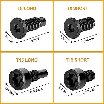 Video Doorbell Screws,Video Doorbell Replacement Screws- Fits All Video Doorbell Models (4Set /20pcs) (Black)