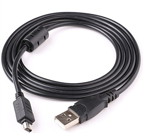 MaxLLTo USB Cable for Olympus Tough XZ-1 X-940, Extra Long 5ft 2in1 USB Data SYNC-Charge Charging Cable Cord for Olympus XZ-1 X-940 Camera