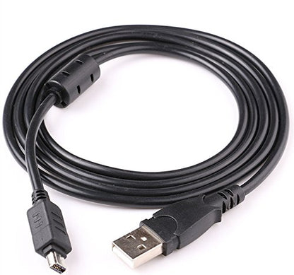 MaxLLTo USB Cable for Olympus Tough XZ-1 X-940, Extra Long 5ft 2in1 USB Data SYNC-Charge Charging Cable Cord for Olympus XZ-1 X-940 Camera