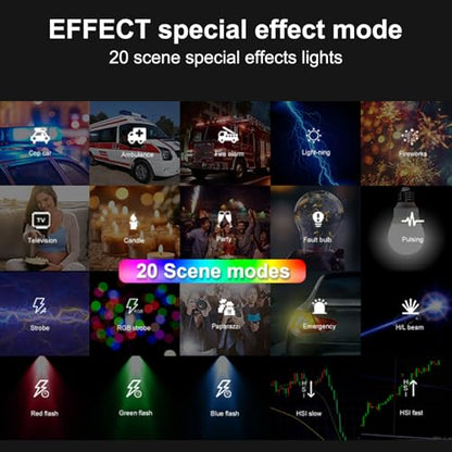 6.7" RGB Video Light Wand, Magnetic Handheld Tube Light Stick 2500K-9000K CCT & 20 Scene Modes with 2000mAh Battery, 95+ CRI, 120° Beam Angle for Photography YouTube TikTok Vlog - size: 6.7 inch