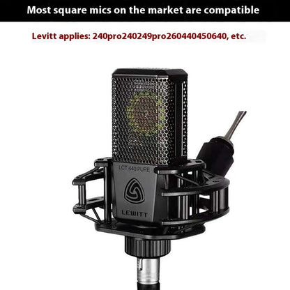 Microphone Shockmount for AKG C414 C214 LEWITT LCT440 LCT240 LTC249
