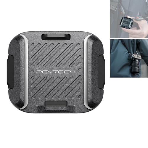 PGYTECH Camera Shoulder Strap Mount Quick Release Clamp, Aluminum Alloy QR Camera Adapter Base for Shoulder Straps Tripods Stabilizers(Only Base) - style: Only Clamp