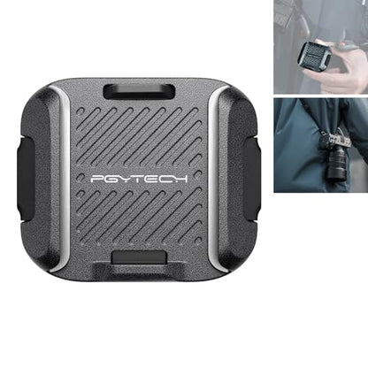 PGYTECH Camera Shoulder Strap Mount Quick Release Clamp, Aluminum Alloy QR Camera Adapter Base for Shoulder Straps Tripods Stabilizers(Only Base) - style: Only Clamp
