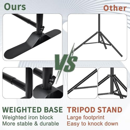 10x8FT Strengthen Heavy Duty Thick and Sturdier Backdrop Stand for Party - size: Thicker 10*8 FT