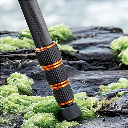 K&F CONCEPT Universal Anti-Slip Rubber Tripod Foot Spikes Compatible with 1/4 inch Thread Tripod Monopod Legs Feet Replacement Parts (3 PCS) - size: 3pcs Pointes Antidérapantes