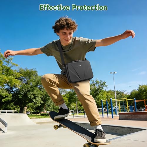 STARTRC VCR Carry Case for Insta360 ACE Pro/Ace Pro 2 Xplorer Grip Pro Flash Print Bundle Accessories Hard Storage Travel Bag extension Cage for Insta 360 Mini 2-in-1 Tripod/114cm Selfie Stick