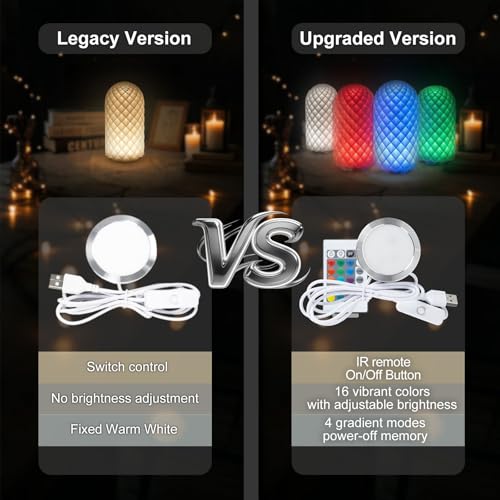 5PCS Remote Control RGB LED Lamp Kit 001 for Bambu Lab Multicolor RGB Includes Button Battery Makerworld 3D Printed DIY Hardware Model Spare Parts 5V USB Powered - color: 5 PCS RGB LED Light