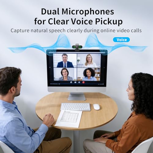 EMEET NOVA 4K Dual-Camera 4K Webcam for PC, Wide-Angle and Telephoto Cameras, Max 11X Hybrid Zoom, PDAF Focus, Remote Control, RGB Lights, Webcam with Microphone for Business or Personal Online Calls - style: 4K Dual-Camera Remote