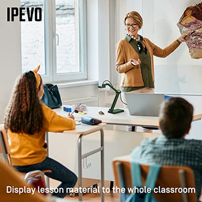 IPEVO V4K Ultra High Definition 8MP USB Document Camera — Mac OS, Windows, Chromebook Compatible for Live Demo, Web Conferencing, Distance Learning, Remote Teaching (Pack of 8) - size: 8 Megapixel (Pack of 8)