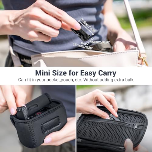 JJC Action 5 Magnetic Quick Release Adapter for DJI Osmo 360 Action 5 pro 4 3 Accessories, Replace OEM Quick Release Mount, with Folding Claws & 1/4 Screw Hole, Heavy Duty Nylon Extension Adapter Base - color: Magnetic Quick Release Adapter