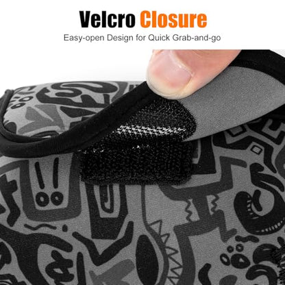Cwatcun Neoprene Compact Camera Pouch - The Small Case & Travel Sleeve Bag for Digital Camera Ricoh/Canon/Sony & More - color: Camouflage