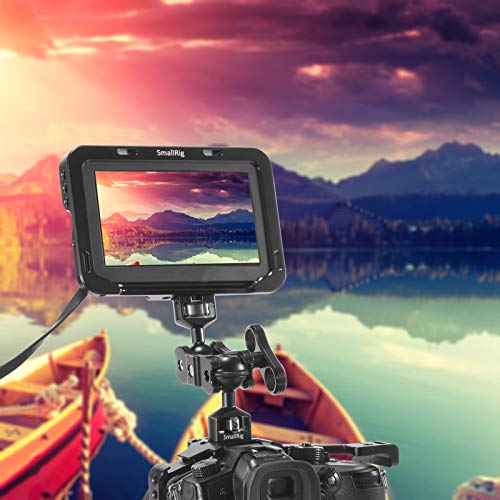SMALLRIG Articulating Magic Arm with Double Ballheads (1/4" Screw) Monitor Mount for Field Monitor, Lights, Audio Recorders - 2070 - style: 360° full-range