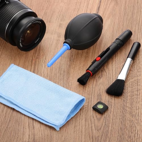PATIKIL Camera Cleaning Kit, Lens Cleaner Kit with Lens Brush Pen, Microfiber Cleaning Cloth Cleaning Tool Accessories for Camera, SLR, Telescope, Magnifying Glass, Phone,1 Set