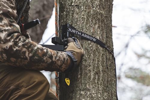 Fourth Arrow Camera Mounting Arm for Filming Hunts - Fourth Arrow Baton 2.0 Beginner Arm with Video Head for Small Cameras & Cell Phones, Lightweight & Durable, Easy to Use, Wide Range of Motion