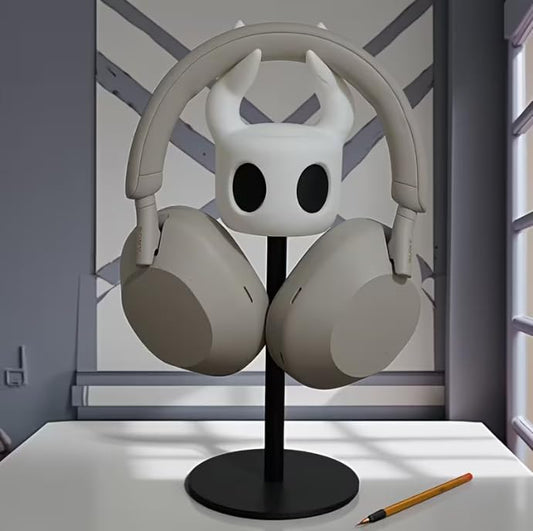Ergonomic Headphone Stand for Gaming & Office - Aluminum Alloy Desktop Holder with Space-Saving Design, Durable Multi-Functional Organizer for Over-Ear Headphones - size: cartoon