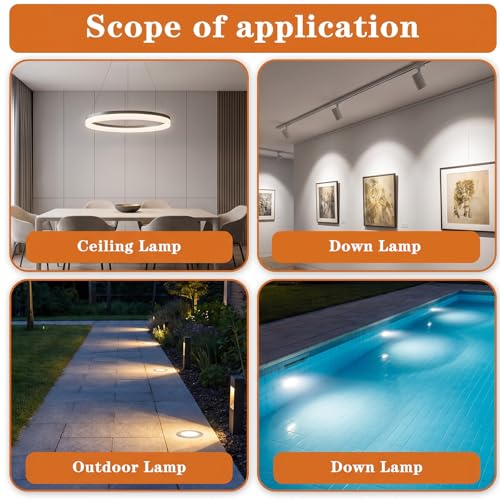 3Pcs Light Diffuser Sheet- Adhesive Ceiling Light Diffuser 11.2 × 8.2in | Cutable White Fluorescent Light Diffuser for Soften Ceiling Light LED Downlight, Spotlight, Led Panel, Track Light