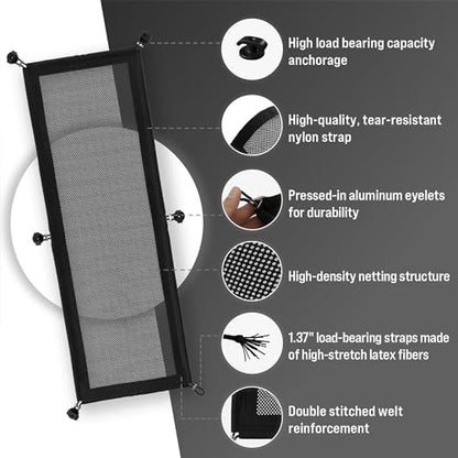 Cable Management net - Under Desk Cable Management Tray - Cable net - Wire Management Under Desk - Cord Organizer