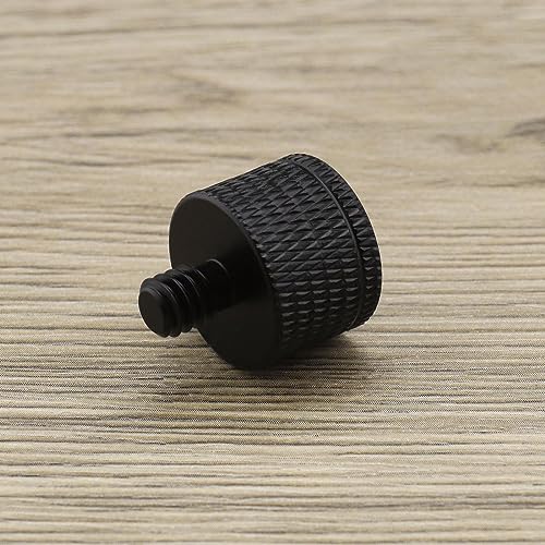 Create idea 2Pcs 5/8"-11 Female to 1/4"-20 Male Screw Reducer Aluminum Alloy Screw Adapter Studs Accessories for Camera Webcams Mic Stand