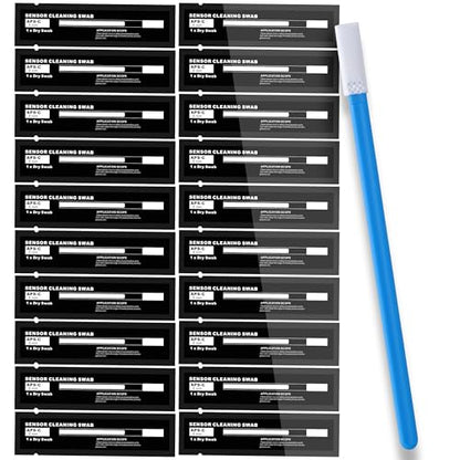 AAWipes Camera Sensor Cleaning Kit Sensor Lens Cleaner for Full Frame of DDR6 DSLR or SLR (6mm Sensor Cleaning Swabs) (HCS-6) (20) - size: Spot Clean - 6mm