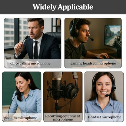 40 Pcs Lapel Microphone Windscreen,Headset Windscreen, Mic Foam Covers Lavalier Microphone Windscreen - size: 40 PCS