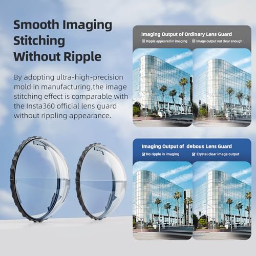 Insta 360 X4 Aluminum Frame Cage Case Bag Glass Lens Guard Set Screen Protector for Insta360 X4 X 4 Accessories Kit Anti-Scratch Metal Housing Shell Tempered Glass Protective Film Cover