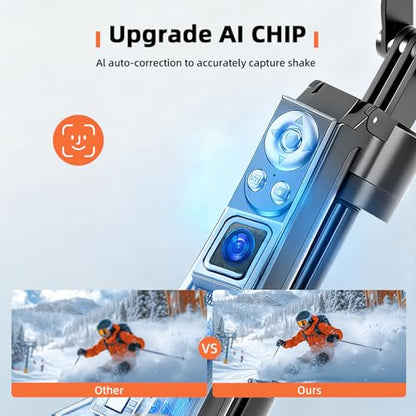 Auto Face Tracking Selfie Stick Tripod for iPhone with Light 360 Rotation that Follows Your Movement 70.9" Camera Tripod Stand with Remote for Content Creator Vlog Live Stream Video Recording - style: A-Auto Face Tracking Tripod with 2 Ring Light