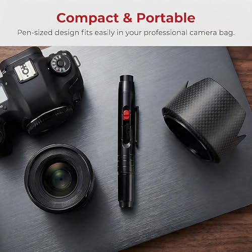 3 Pcs Lens Pen Brush Kit for Cleaning Camera Lenses and Screens Multifunction Lenspen for Photography Optics Screen and Lens Cleaning Tools for SLR and Other Devices