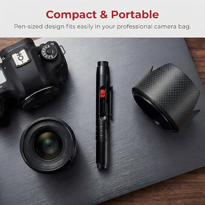 3 Pcs Lens Pen Brush Kit for Cleaning Camera Lenses and Screens Multifunction Lenspen for Photography Optics Screen and Lens Cleaning Tools for SLR and Other Devices