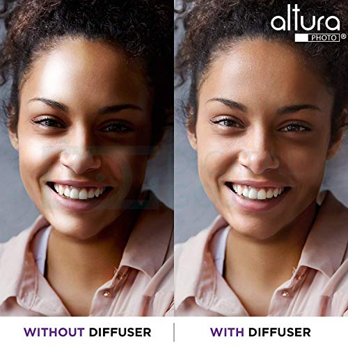 (3 Pack) Flash Diffuser Light Softbox by Altura Photo (Universal, Collapsible with Storage Pouch) for Canon, Yongnuo and Nikon Speedlight - size: 6x5", 9x7", 11x8"