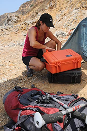 Pelican 1500 Case With Foam (Orange) - color: Orange, style: Single