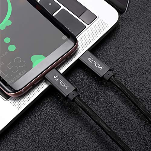 PRO Dual PD USB-C Compatible with GoPro Hero 7 Black Data Cable Gen4 USB-C 4.1 Thunderbolt 3/4 at 100W +10Gbps Speeds +HDMI Power Delivery (1.2M/4Ft)