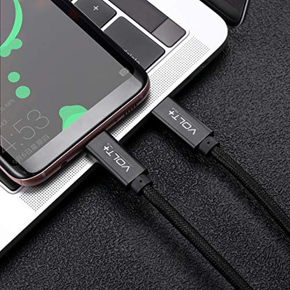 PRO Dual PD USB-C Compatible with GoPro Hero 7 Black Data Cable Gen4 USB-C 4.1 Thunderbolt 3/4 at 100W +10Gbps Speeds +HDMI Power Delivery (1.2M/4Ft)