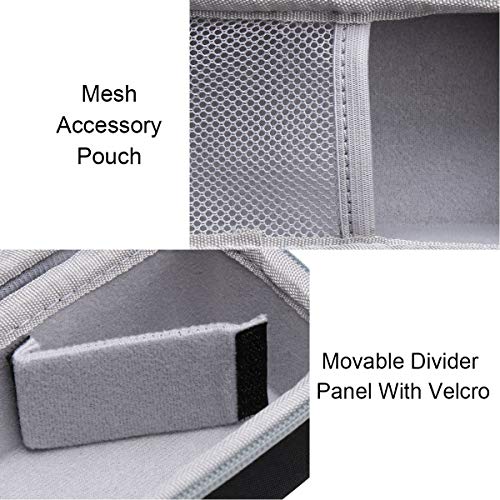Aproca Case Compatible with kimire/ZYDIIE/Suttie/Canon VIXIA HF R800 R700 Digital Camera Recorder, Portable Storage Bag for Accessories (Case Only)