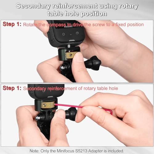 Gopro to 1/4" Adapter, 2Pcs Aluminum Camera Tripod Mount Adapter, 1/4" Screw Head Camera Mount for Gopro Hero 13/12/11/10/9/8, Insta360 X5/X4/X3, DJI Osmo, AKASO and Other Standard 1/4" Accessories