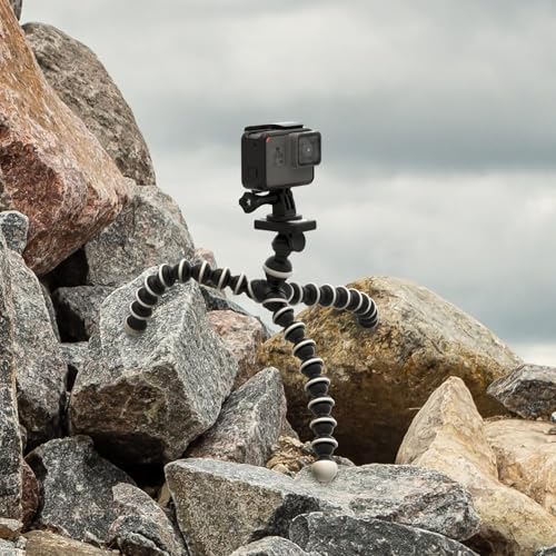 Acuvar 10‘’ Octopus Flexible Tripod Camera with 1/4" Screw, Quick Release Plate for Digital Cameras, SLR, DSLR, Travel Photography, Vlogging, Live Streaming - style: Tripod Only