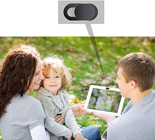 Webcam Cover,3 PCS Camera Cover Slide, Ultra-Thin Webcam Cover Slide Compatible for Laptop Desktops, MacBook, PC, Tablet, Cell Phone and more Accessories -Protect Your Privacy Security (3-Pack) - color: 3 PACK