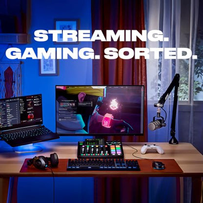 RØDE RØDECaster Pro II All-in-One Production Solution for Podcasting, Streaming, Music Production and Content Creation,Black | Integrated Studio for Podcasting and Streaming, 4 Neutrik Combo Inputs, Revolution Preamps, Aphex Processing, Dual USB-C - color