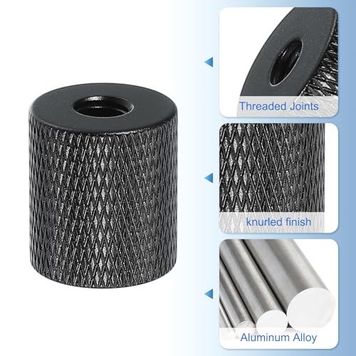 PATIKIL Tripod Screw Adapter 1/4" Female to M5 Male, 2 Pcs Tripod Nut Connectors Camera Mount Screw Camera Double Head Converter for Microphone Holder Magic Arms Accessories, 18 mm - size: 1/4" Female to M5 Male,18 mm