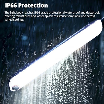 AMBITFUL GC12 12W Handheld LED Light, 2700K-6500K Bi-Color, CRI 95+, Inflatable 60cm Stick Light, Built-in 18.5Wh Battery 75min Run Time, N52 Magnets, TPU Waterproof for Outdoor Photography