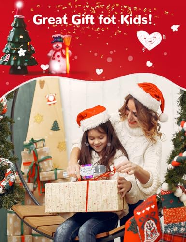 Amazmic Kids Karaoke Microphone Machine Toy Bluetooth Microphone Portable Wireless Karaoke Machine Handheld with LED Lights, Gift for Children Adults Birthday Party, Home KTV(Silver) - color: Silver